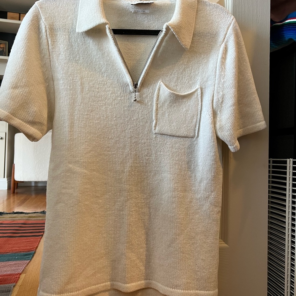 Sandro Chenille polo